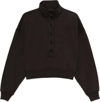 Citizens Of Humanity Felpa Mirelle con collo a imbuto - Marrone