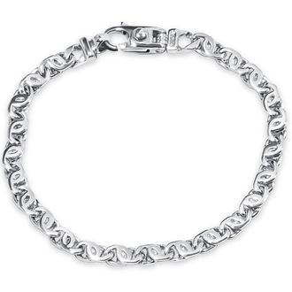 Pompeii3 Mens Designer Mariner Link 14k Gold (18gram) or Platinum (30gram) 5.5mm Bracelet 8.25