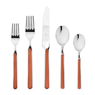 Mepra Fantasia Flatware Set - 5 Pieces in Rust at Nordstrom