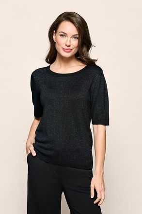 Mart Visser Audrey Lurex Top Zwart