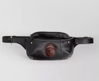 Versace belt bag adjustable strap buckle detailing