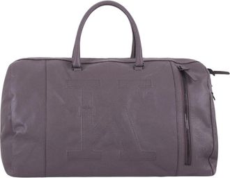 Kiton Weekend Bags - Heren - Weekendtassen - Paars - ONE Size - Leer - Tassen