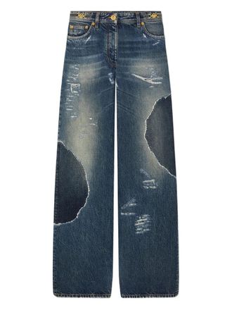 Versace Distressed Jeans