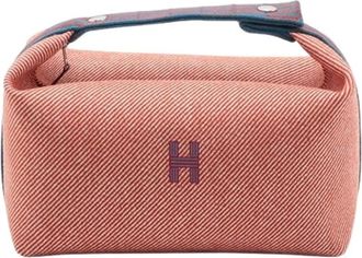 Hermès Pre-owned Mini Bags, female, Pink, Size: ONE SIZE Pre-owned Wool Mini Bag
