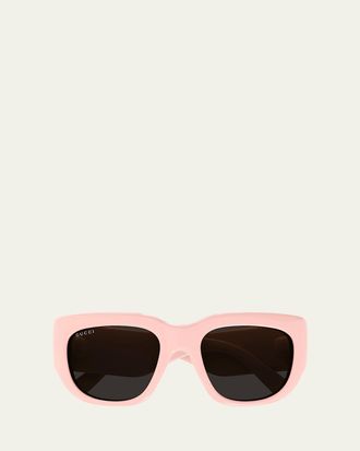 Gucci GG Plastic Butterfly Sunglasses