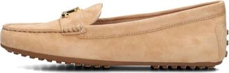 Ralph Lauren Loafers, female, Beige, Size: 10 US Barnsbury Flats Casual Loafers