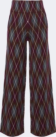 Perfect Moment Argyle wool wide-leg pants