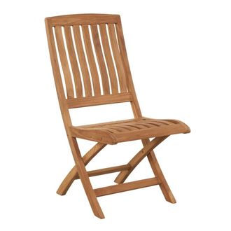Wanda Collection Silla plegable de teca maciza