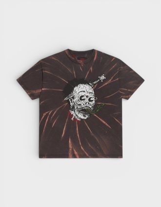 Gallery Dept. Mens Glitch Tee Sun Faded Wizer Black - Size: 36
