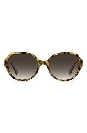 Kate Spade New York emalie 56mm gradient oval sunglasses in 0086-Ha at Nordstrom Rack
