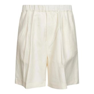 Laneus Casual Shorts, male, Beige, Size: S Bermuda Shorts