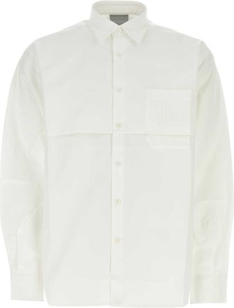 VTMNTS White Cotton Oversize Shirt