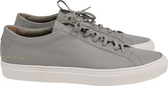 Common Projects Original Achilles Sneakers in Grey Leather