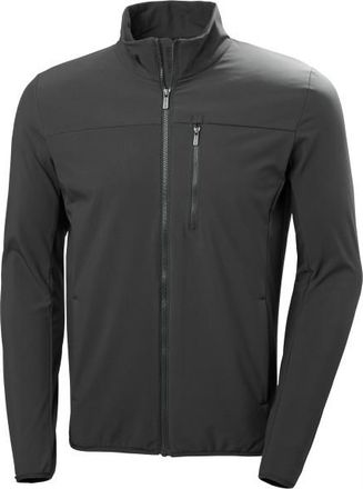 Helly Hansen Crew Softshell Jacket 2.0 Softshelljacke f&uuml;r Herren | schwarz/grau