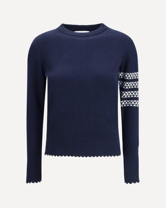 Thom Browne Holiday Hector Sweater Female 38