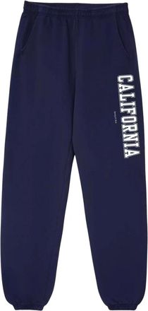 Sporty & Rich California Sweatpant - Dames - Sweatpants - Blauw - XS - Katoen - Broeken