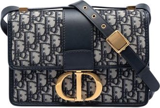 Dior Pre-owned Dior Oblique Canvas 30 Montaigne Flap Ladies 213YM7K0QTKBISTL