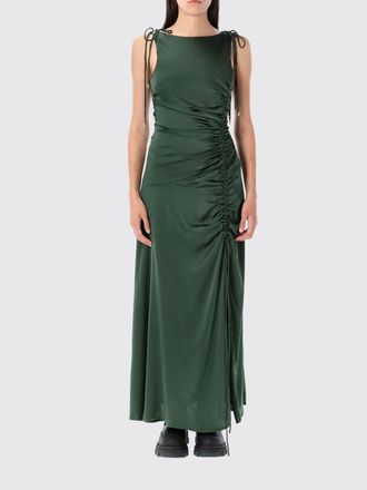 Ganni Dress GANNI Woman color Green