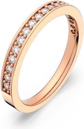 Swarovski Matrix Pav&eacute; Ring in White/Rose Gold at Nordstrom, Size 6