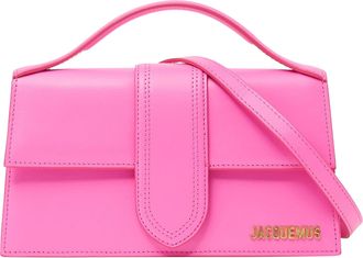 Jacquemus Womens Le Grand Bambino Bag - Pink Leather - One Size
