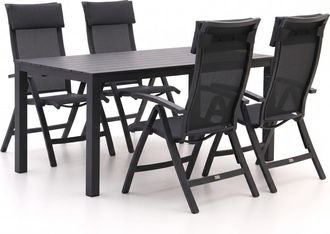 Bellagio la vita attrattiva Bellagio Lugo/Menzano 160cm dining tuinset 5-delig