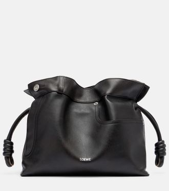 Loewe Flamenco Medium leather clutch