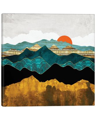 iCanvas Icanvas Turquoise Vista By Spacefrog Designs Wall Art