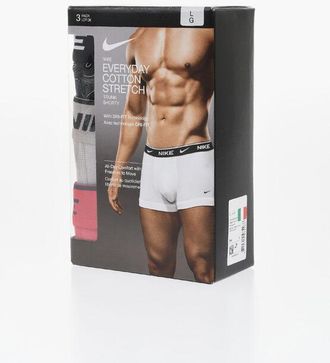 Nike Set of 3 Stretch Cotton Boxer with Logoed Elastic Band size Xs