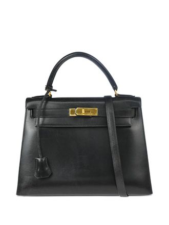 Herm&egrave;s 1993 Kelly 28 handtas - Zwart