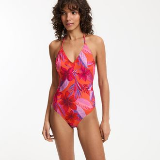 La Redoute Collections Ballerina badpak, tropische print