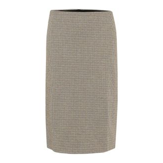 Part Two Falda Marr&oacute;n Cuadros Estilo Cl&aacute;sico - Skirts - Mujer - Marr&oacute;n - XL