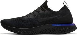 Nike Epic React Flyknit Black Racer Blue AQ0067-004