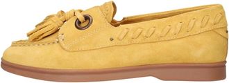 Stefano Lauran Zalama-30 Loafers - Dames - Loafers - Geel - 38 EU - Leer - Schoenen