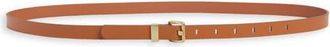 Nordstrom Metal Keeper Belt in Tan at Nordstrom, Size X-Small