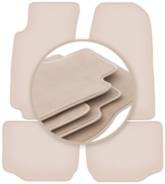 OEM Alfombrillas Beige Premium Para: Ford Granada Sed&aacute;n 1972-1985