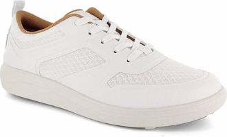 Strive Footwear Womens Comfort Lace-Up Sneaker In White