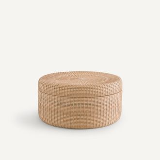 AM.PM Opbergdoos in rotan, &Oslash; 50 cm, Ys&eacute;e