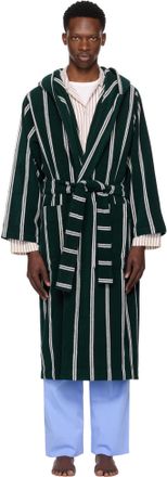 【関税込み】Tekla ピンク Terry Hooded バスローブ Tekla Green Terry Hooded Bathrobe from $255.00 - on Stylight