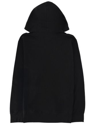 Alexander McQueen Skull-Motif Cotton Sweatshirt - Black