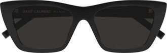 Saint Laurent Sunglasses Sl 276 Mica 032 New Wave Black/Grey Women