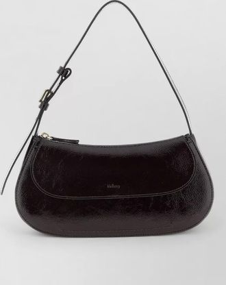Mulberry leather shoulder bag