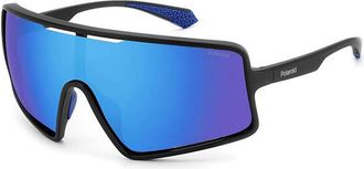 Polaroid PLD 7045/S FLL/5X Mens Sunglasses Black Size 199