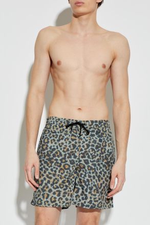 AllSaints Silesia Swim Shorts, Mens, Grey