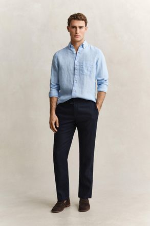 GANT Men Linen Pants (XXXL) EVENING BLUE