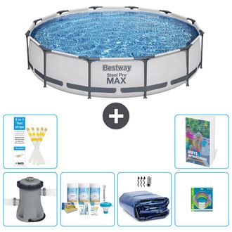 Bestway Piscina Bestway Steel Pro Max Redonda - 366x76 Cm - 7-piezas S282