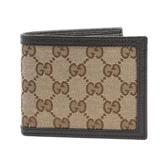 Gucci Accessoires, Heren, Veelkleurig, ONE Size, Leer, GG Supreme Card Case Wallet