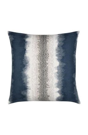 Elaine Smith Resilience with chenille accents Indoor & Outdoor Woven Accent Pillow in Indigo at Nordstrom, Size 20X20