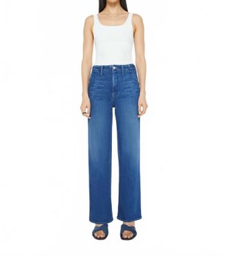 Mother Major Zip Skimp Straight Jeans In Whatever You Want