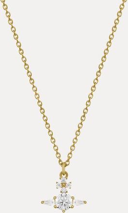 Vivienne Westwood Ofelia Pendant Necklace Gold-white Gold-white Women