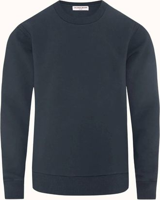Orlebar Brown Mens Stevenson Sweatshirt In Shadow
